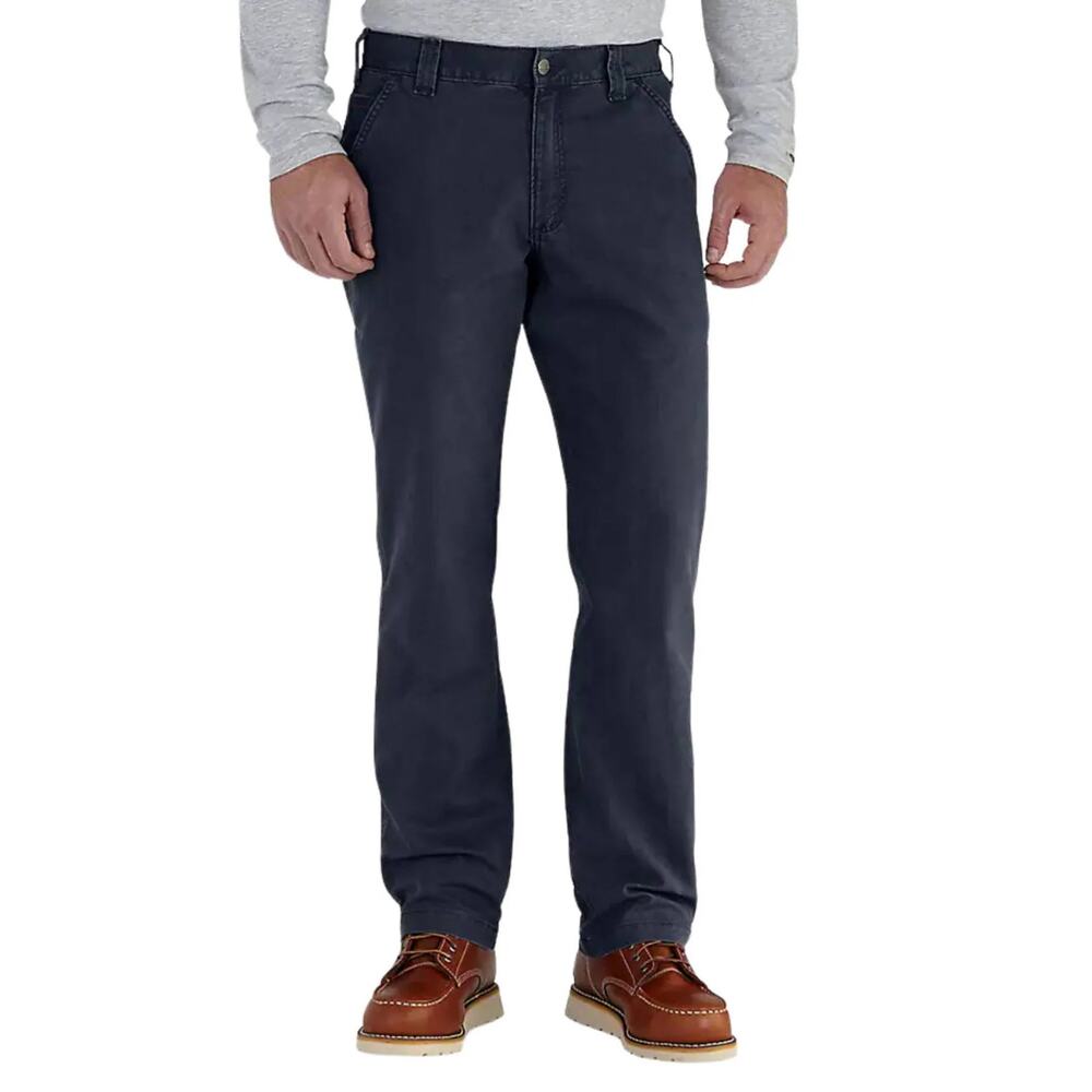Carhartt Relaxed Fit Cotton Work Pant Navy Blue
